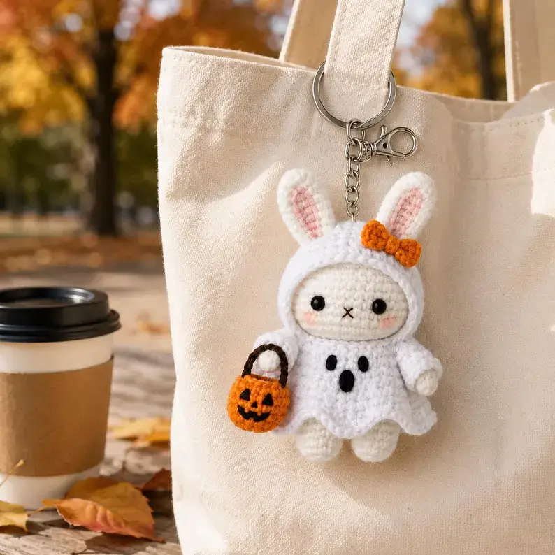 spooky handmade halloween crochet idea