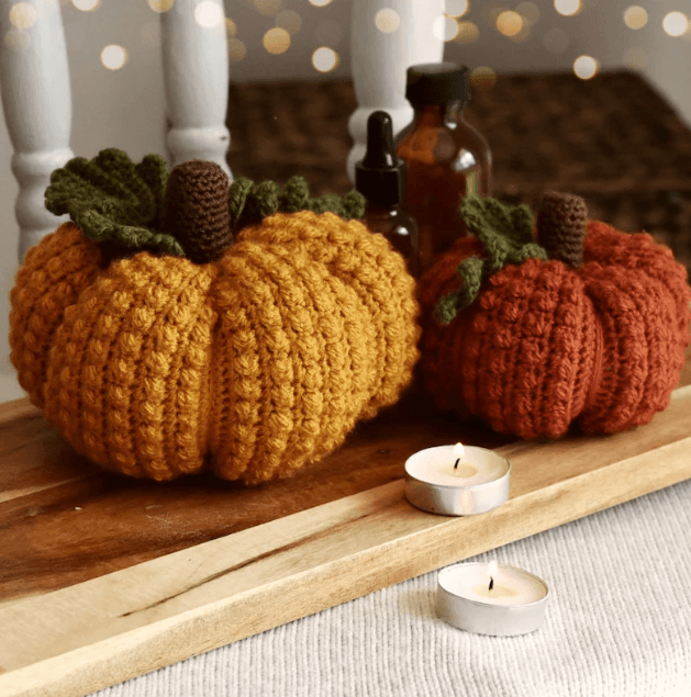 pumpkin crochet pattern handmade autumn amigurumi