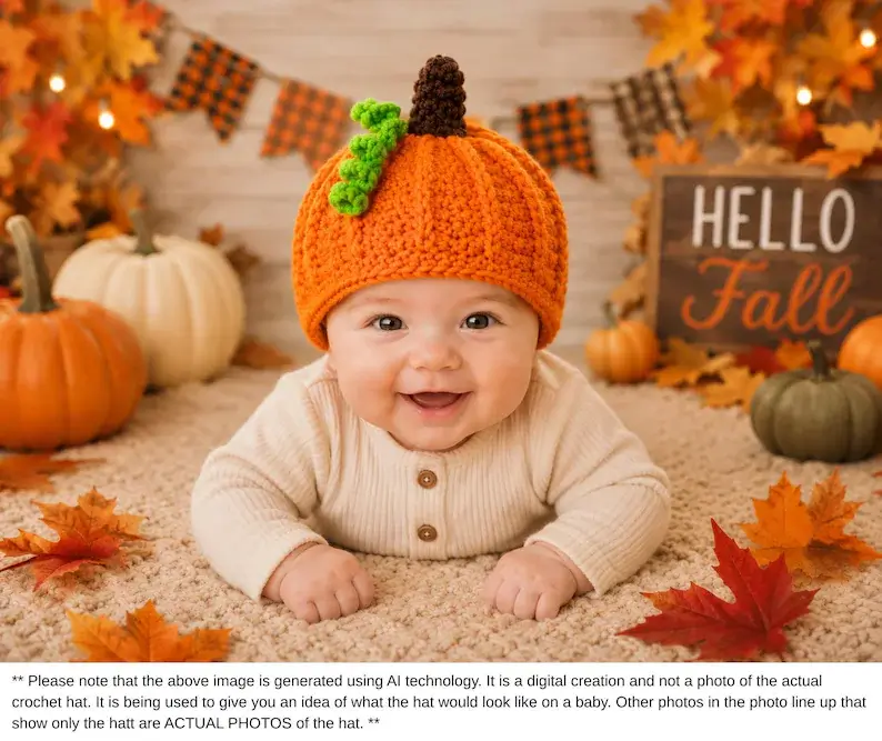 easy crochet pumpkin pattern for fall home decor
